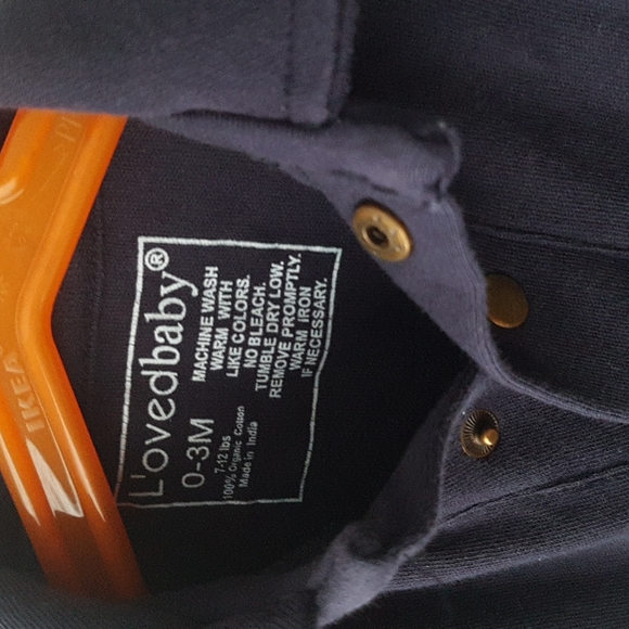 L'ovedbaby Organic Polo Footie - Picture 5 of 5